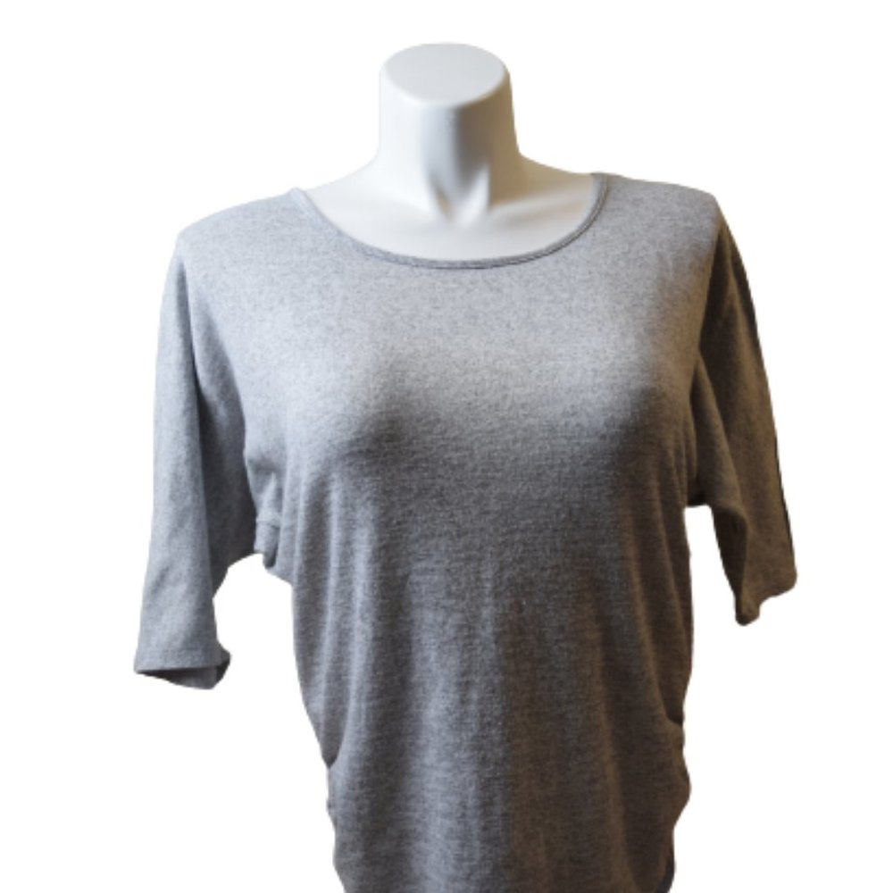 Tempted Gray Bow Sweater Women's Size Large